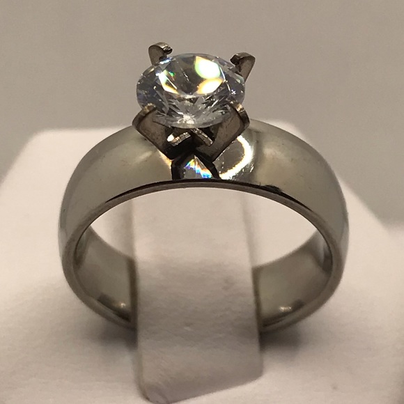 Sophia Silver Bridal Wedding Band - Picture 1 of 8